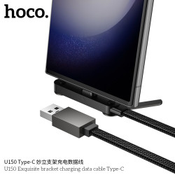 Hoco. U150 Cable USB-Type C 36W Con Soporte